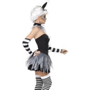 Sinister Pierrot Costume Adult Black White