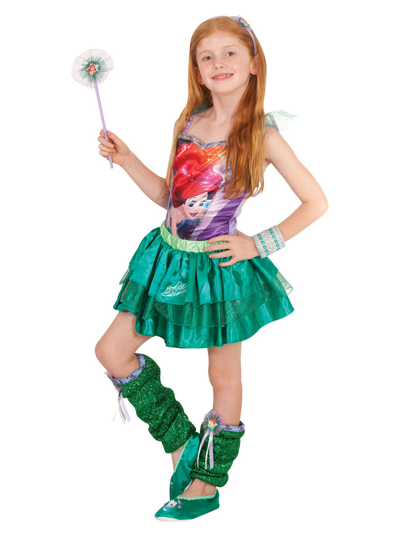 Ariel Leg Warmers Girls Green -2