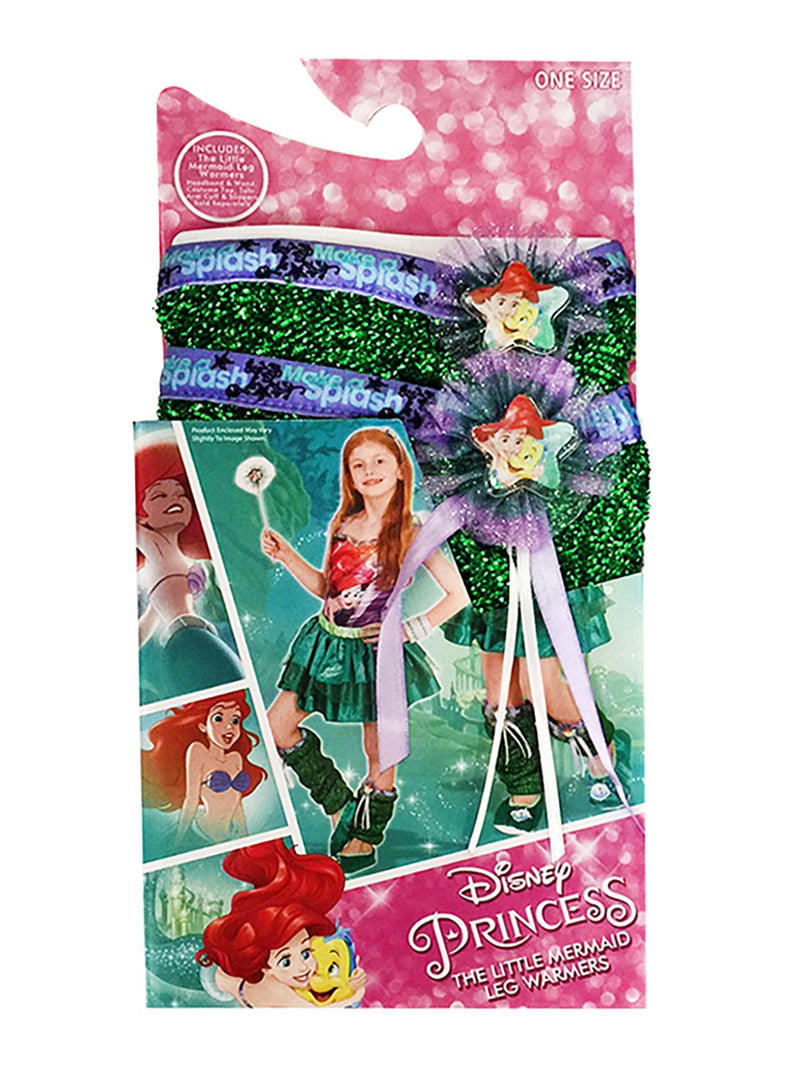 Ariel Leg Warmers Girls Green -3