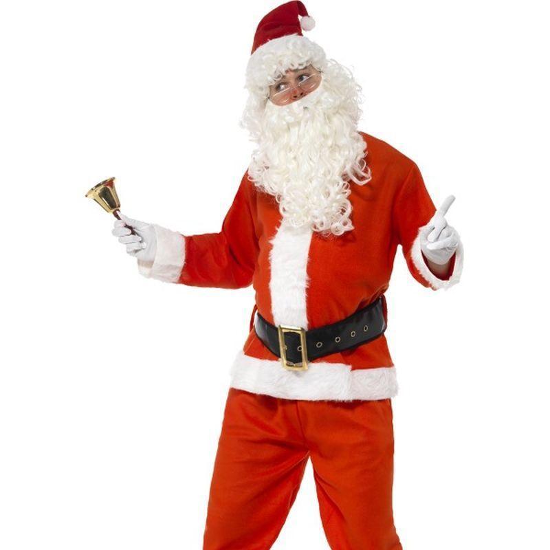 Santa Costume, Adult - XL Mens Red/White