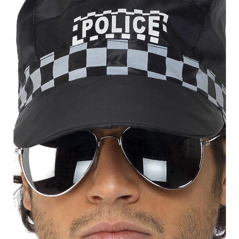 Aviator Specs Silver Mirror Adult Silver Unisex -1