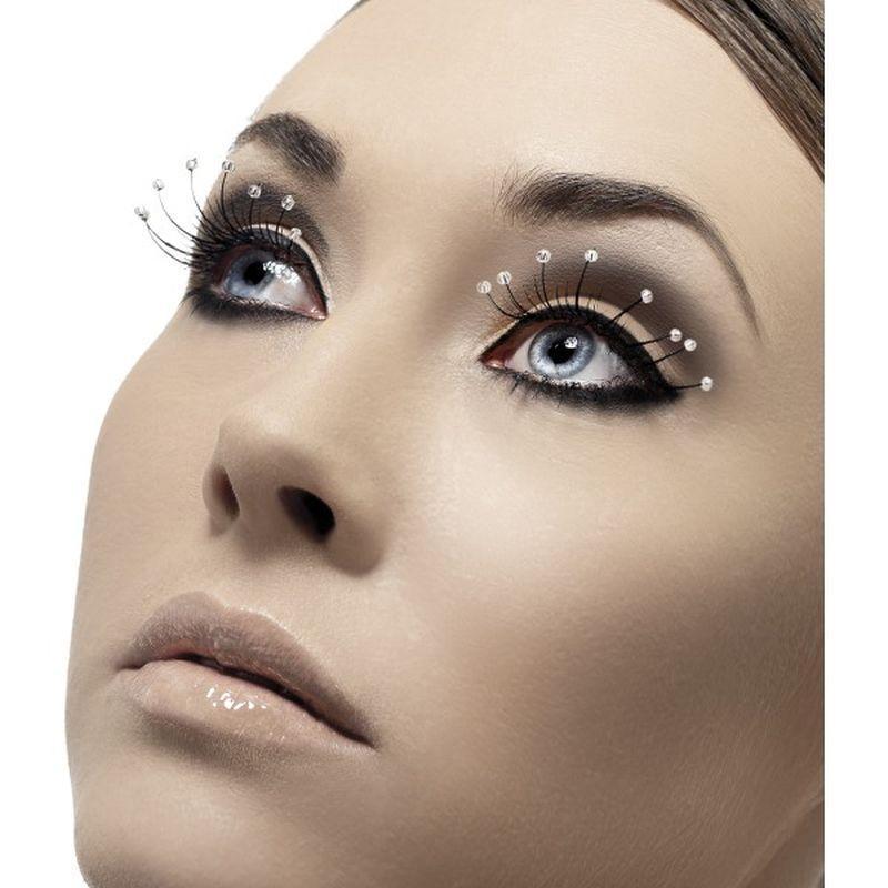 Eyelashes with Droplets