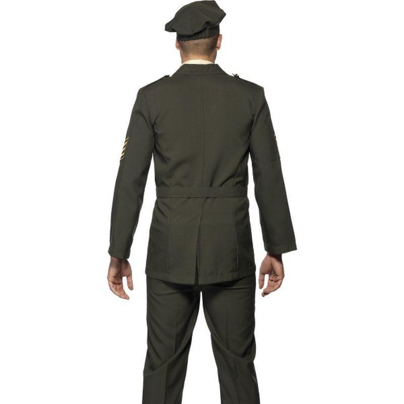 Wartime Officer Adult Green Mens