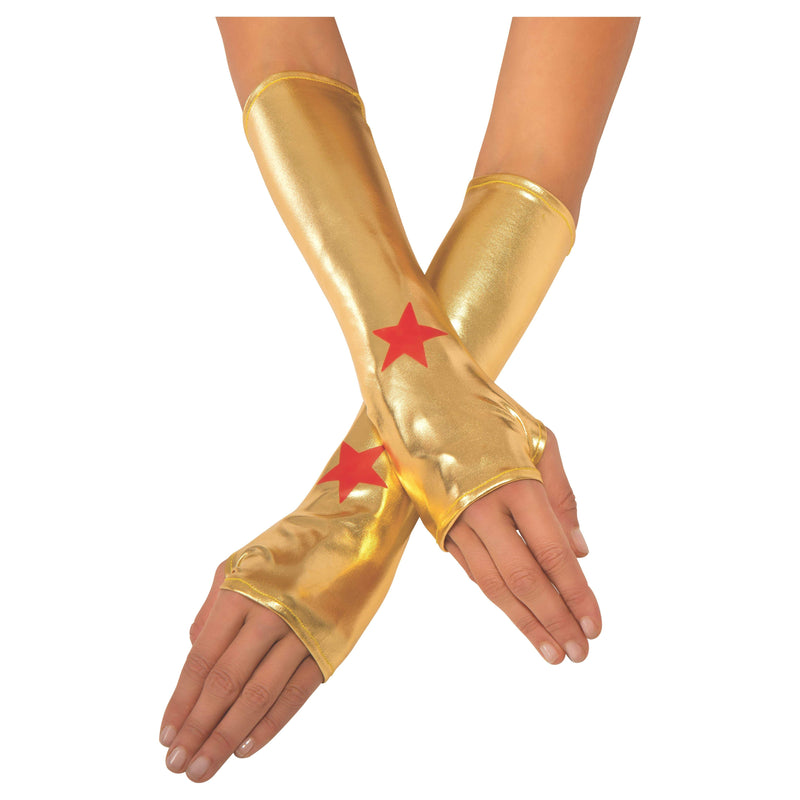 Wonder Woman Gauntlets Womens Gold -1