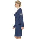 WW2 Air Force Female Captain Adult Blue Suit