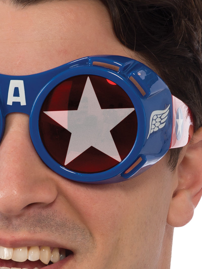 Captain America Goggles Mens Blue -2