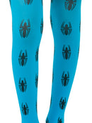 Spider Girl Tights Child Girls Blue -2