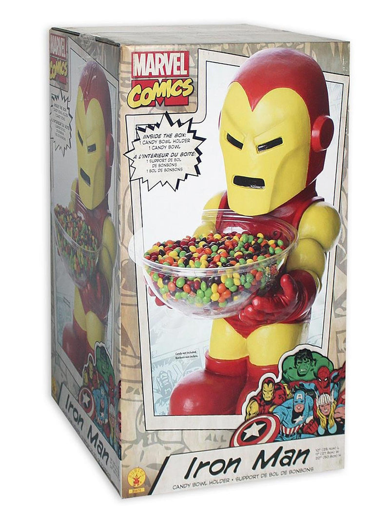 Iron Man Candy Bowl Holder Unisex Red -2
