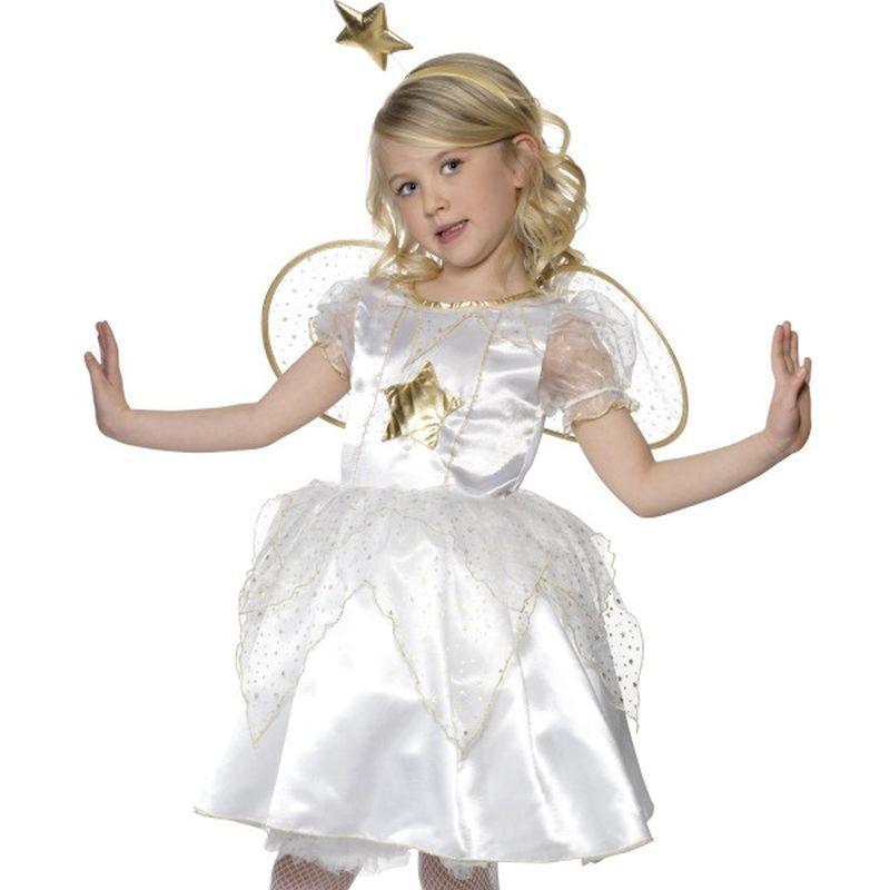Star Fairy Costume White Girls