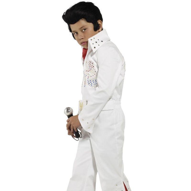 Elvis Costume Kids White Jumpsuit