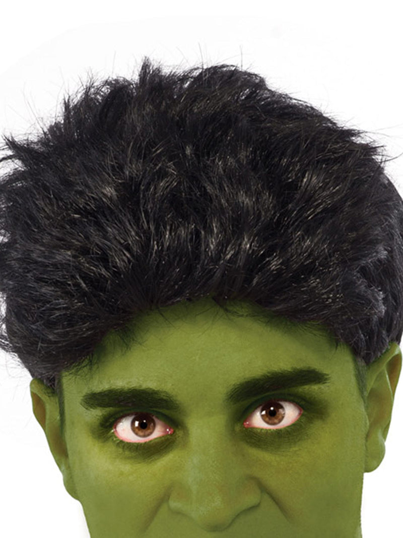 Hulk Wig Adult Mens -2