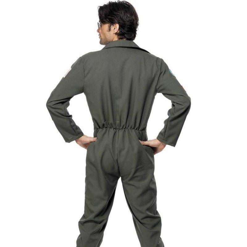 Top Gun Maverick Pilot Jumpsuit Costume Adult Green