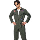 Top Gun Costume - XL Mens Green