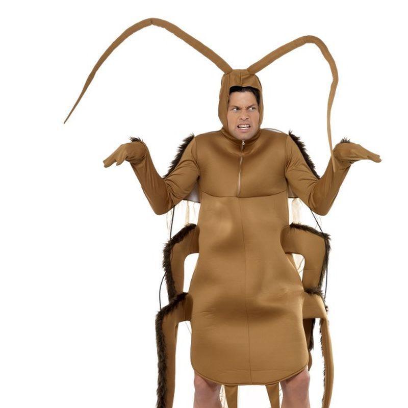 Cockroach Costume - One Size Mens Brown