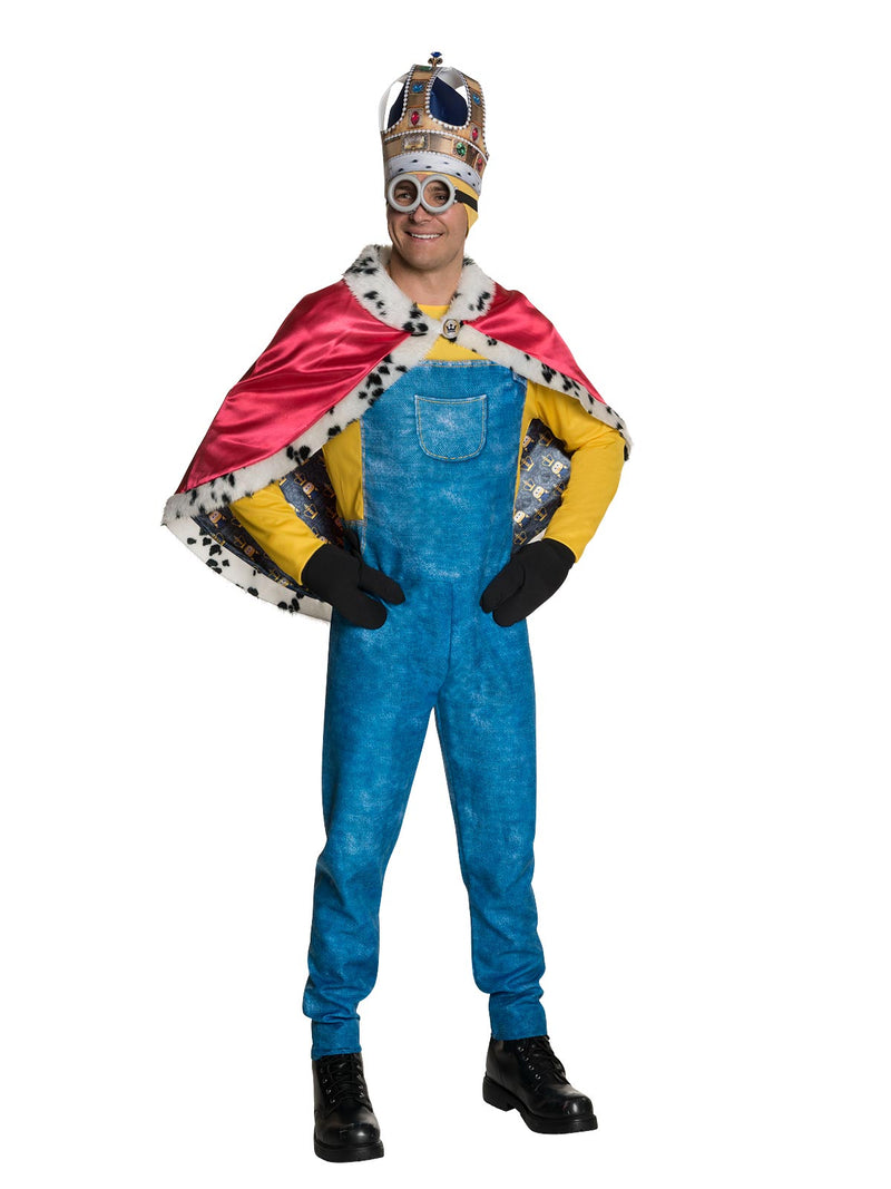 Minion King Cape Adult Mens Red -3