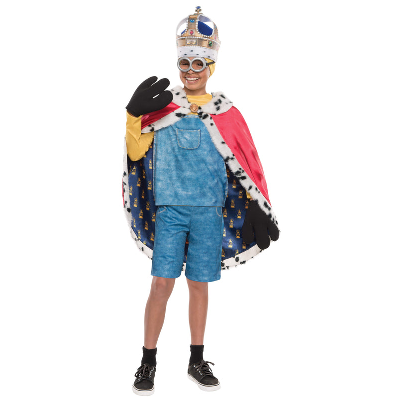 Minion King Cape Adult Mens Red -1