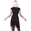 Bright Bones Glow in the Dark Costume Black Skeleton Dress