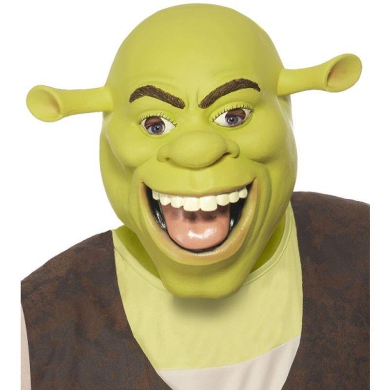Shrek Latex Mask - One Size Mens Green