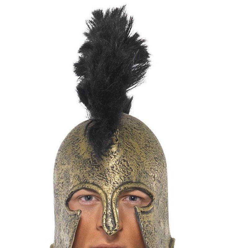 Deluxe Achilles Helmet Adult Gold Mens -1