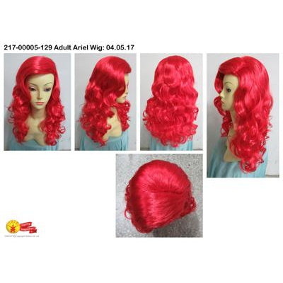 Ariel Wig Adult Womens Red