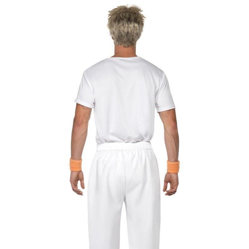 Made In 80s Costume Adult White Mens