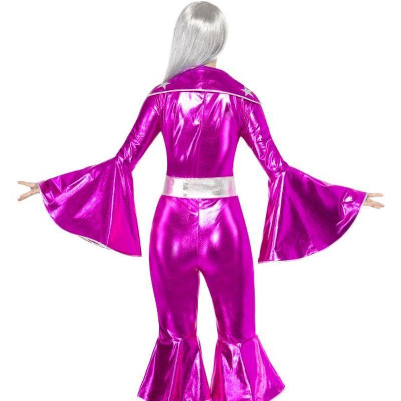 1970s Dancing Dream Costume Adult Pink Womens