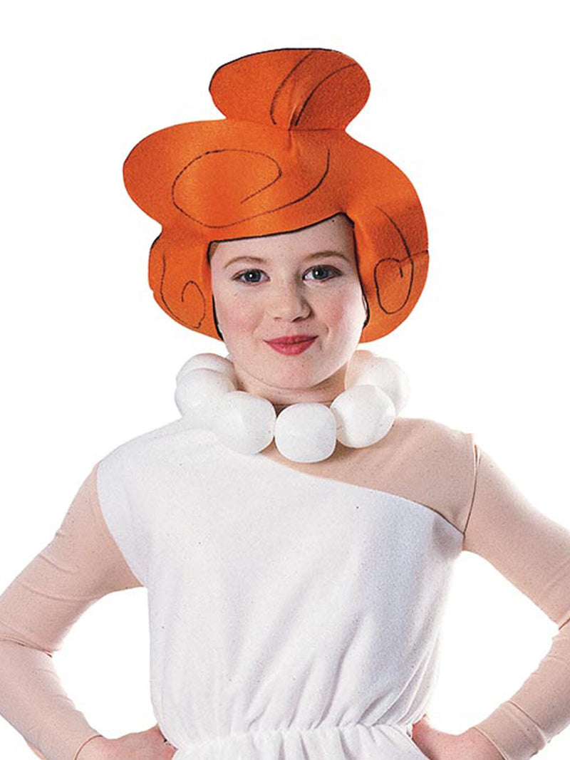 Wilma Flintstone Deluxe Costume Child Girls White -2