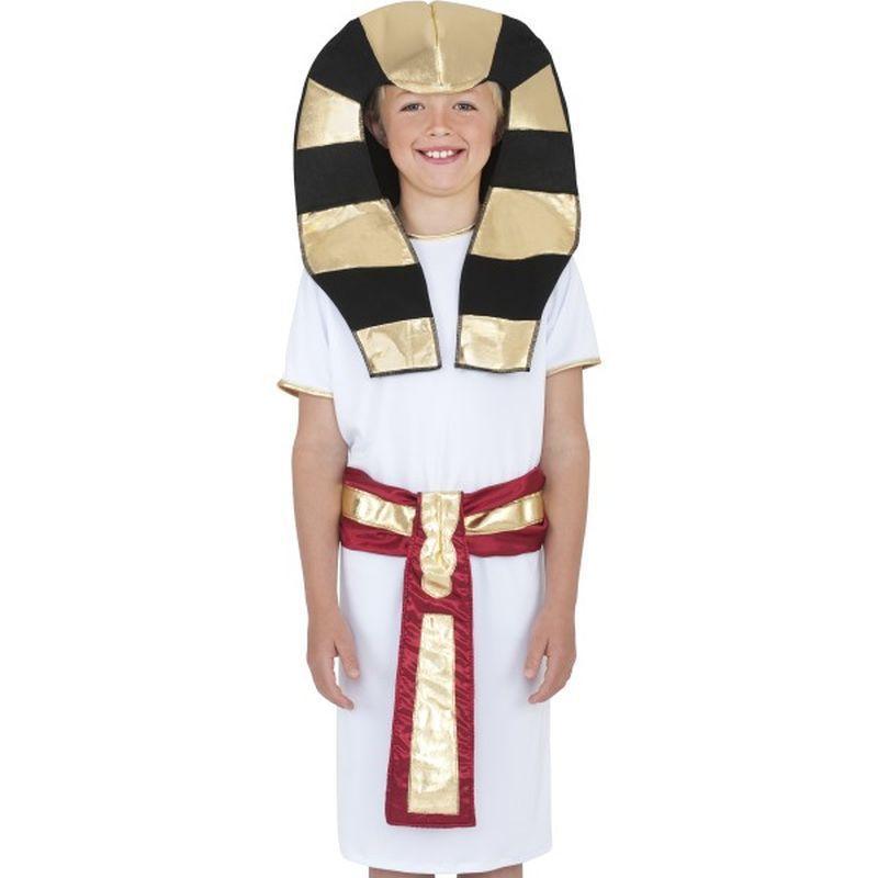Egyptian Boy Costume - Medium Age 7-9 Boys White/Red/Gold