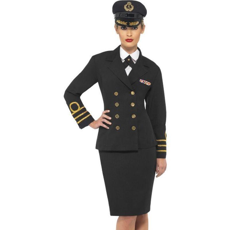 Navy Officer Costume Adult Womens -1