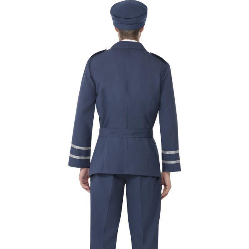 WW2 Air Force Captain Costume Adult Blue RAF