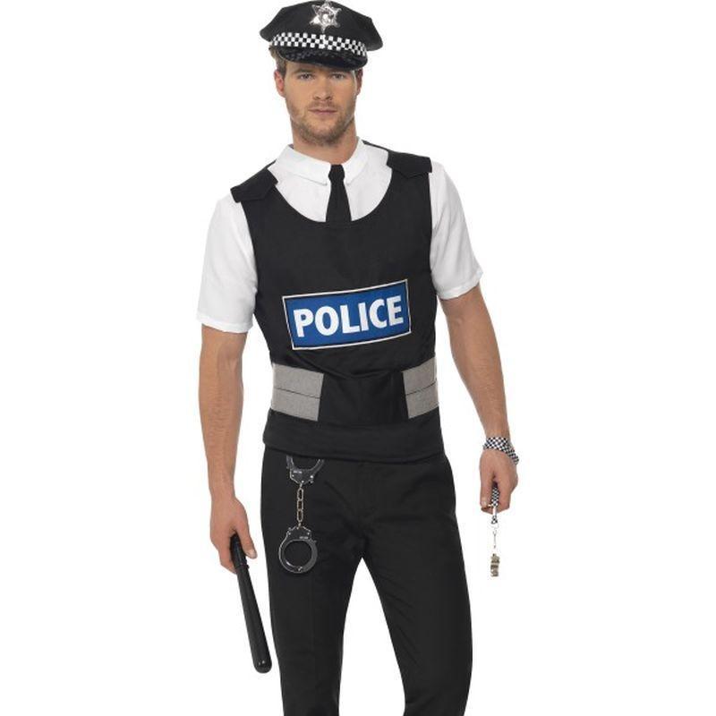 Policeman Instant Kit - Medium Mens Black