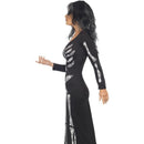Skeleton Costume Ladies Tube Dress