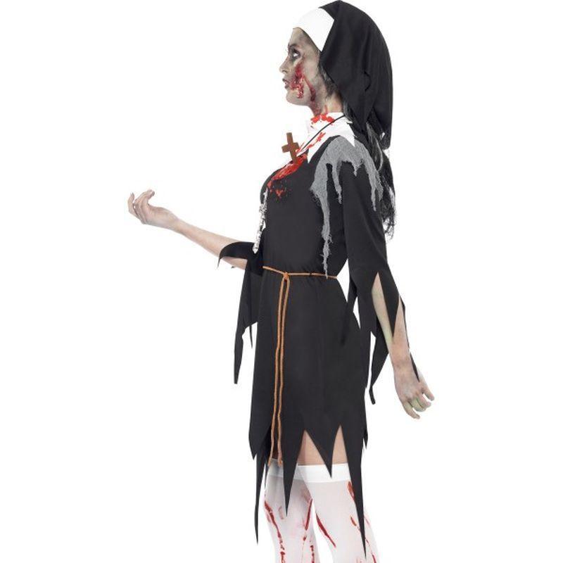 Zombie Bloody Sister Mary Costume Adult Black