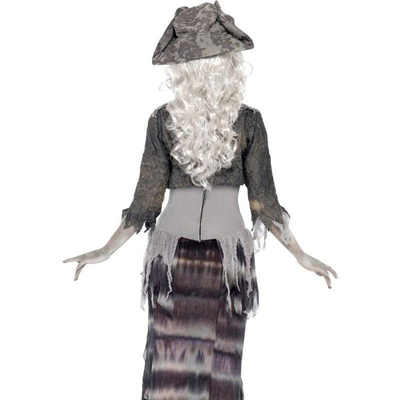 Ghost Ship Ghoulina Costume Adult Grey Womens