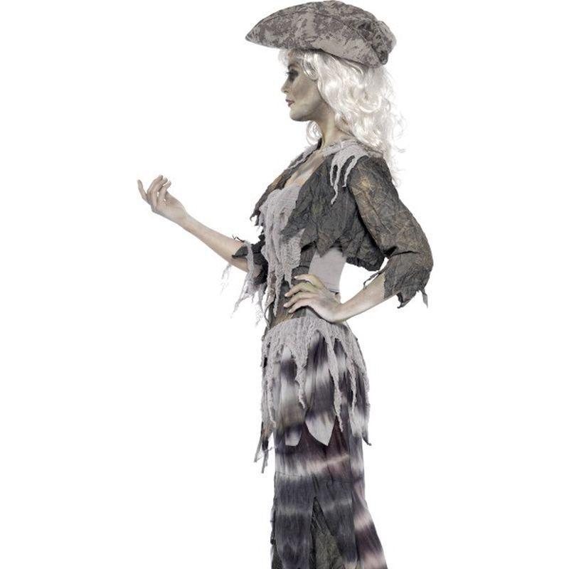 Ghost Ship Ghoulina Costume Adult Grey Womens