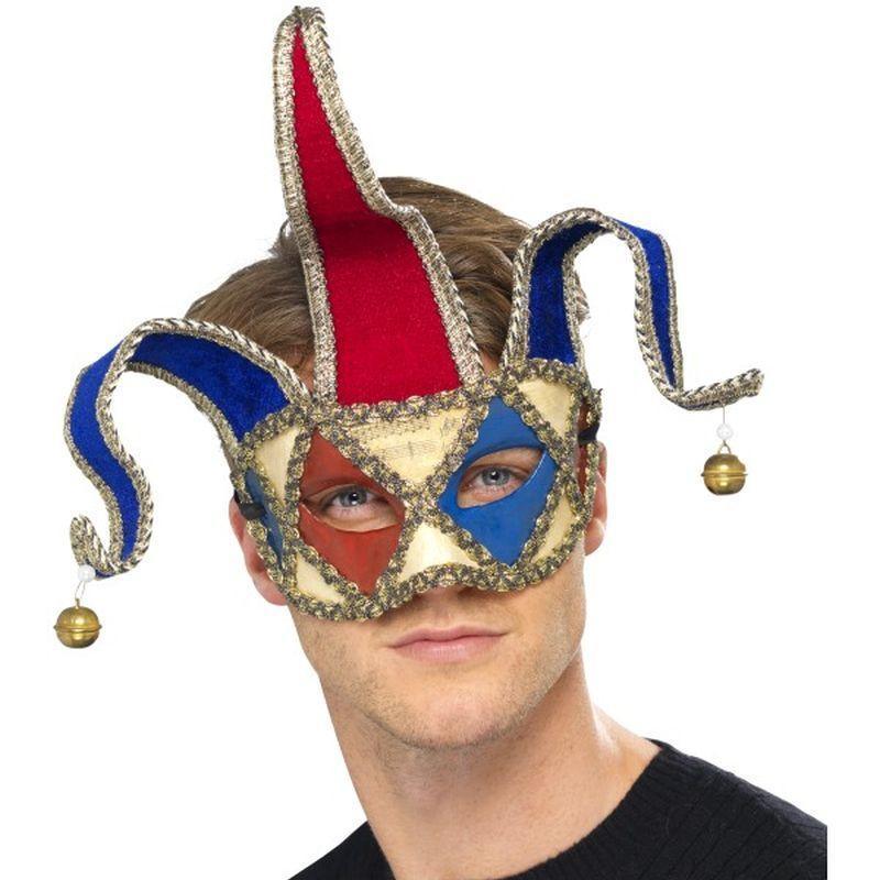 Venetian Musical Jester Eyemask - One Size