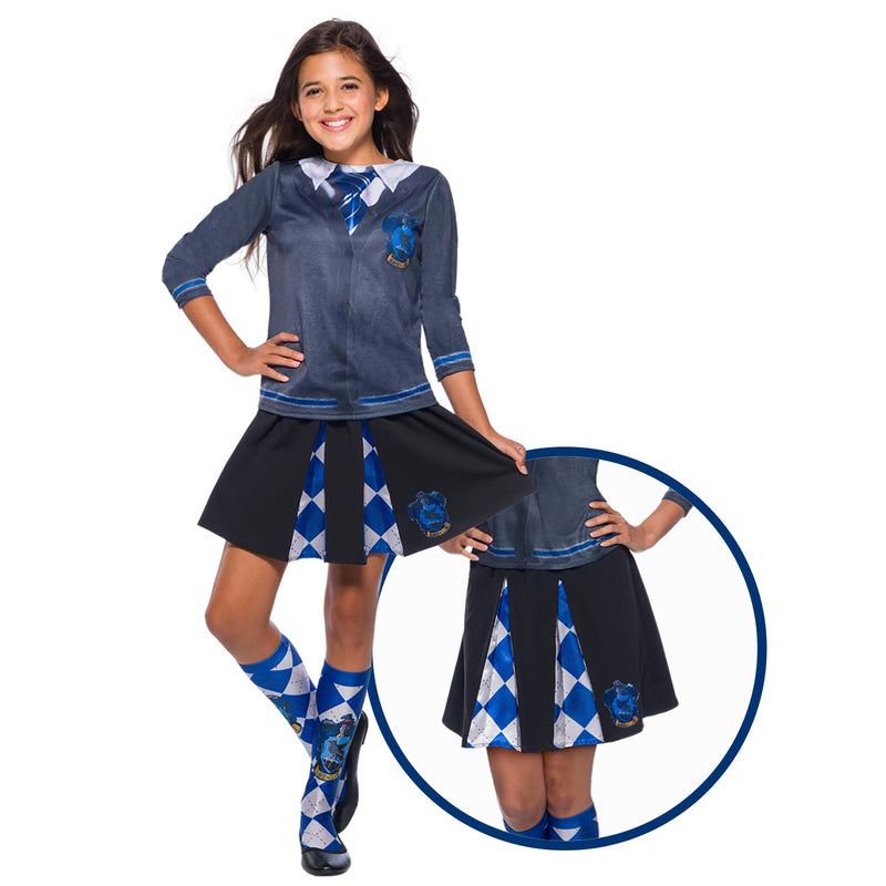 Ravenclaw Skirt Child Girls Blue