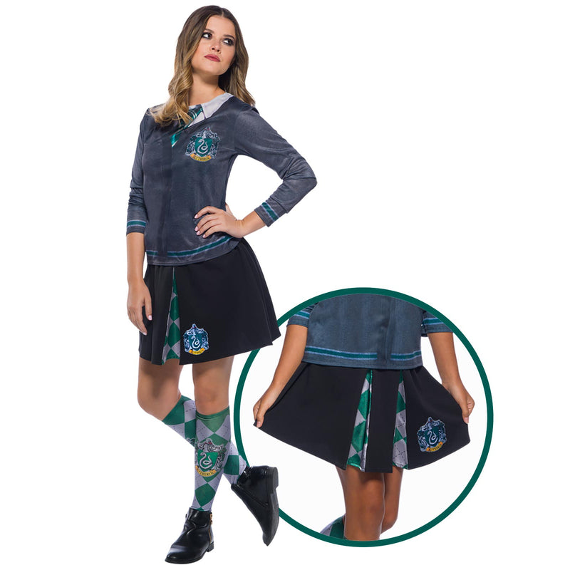 Slytherin Skirt Adult Womens Green