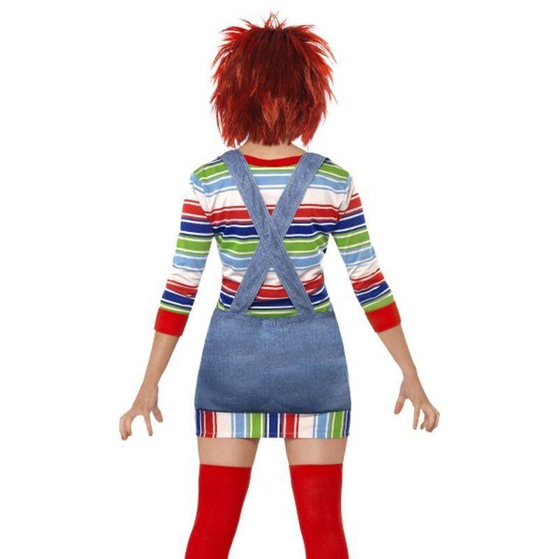 Chucky Ladies Costume Adult Blue Red Womens