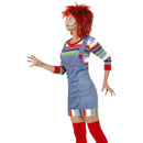 Chucky Ladies Costume Blue Adult