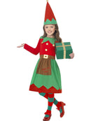 Santas Little Helper Costume Kids Red Green