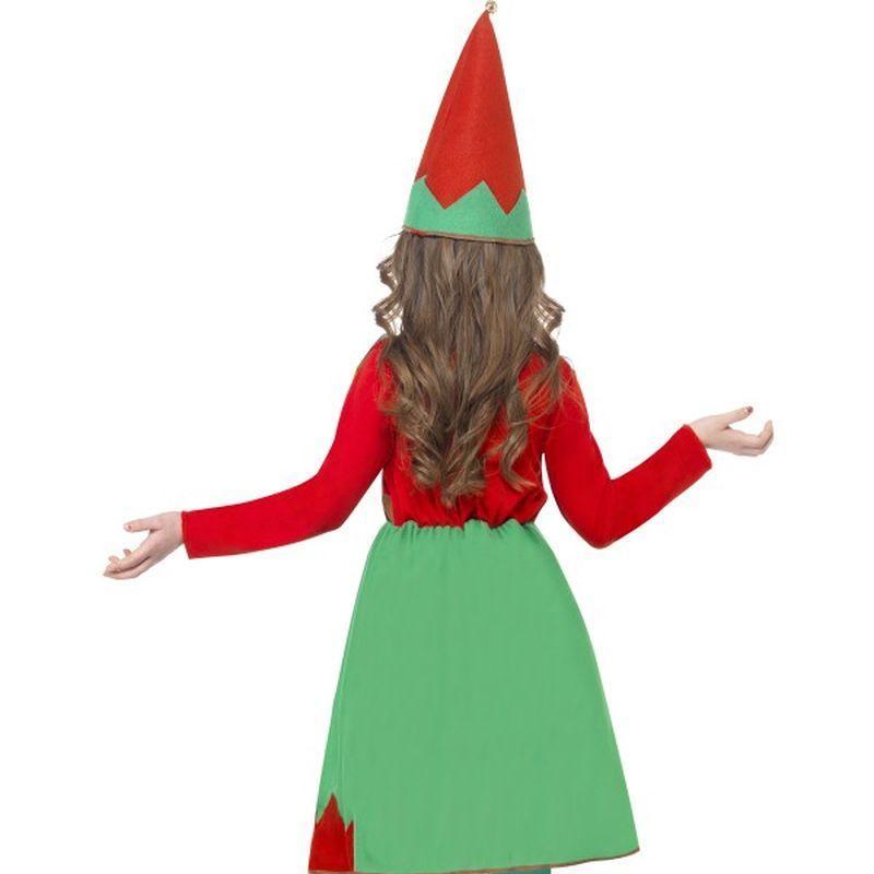 Santa's Little Helper Costume Kids Red Green Girls