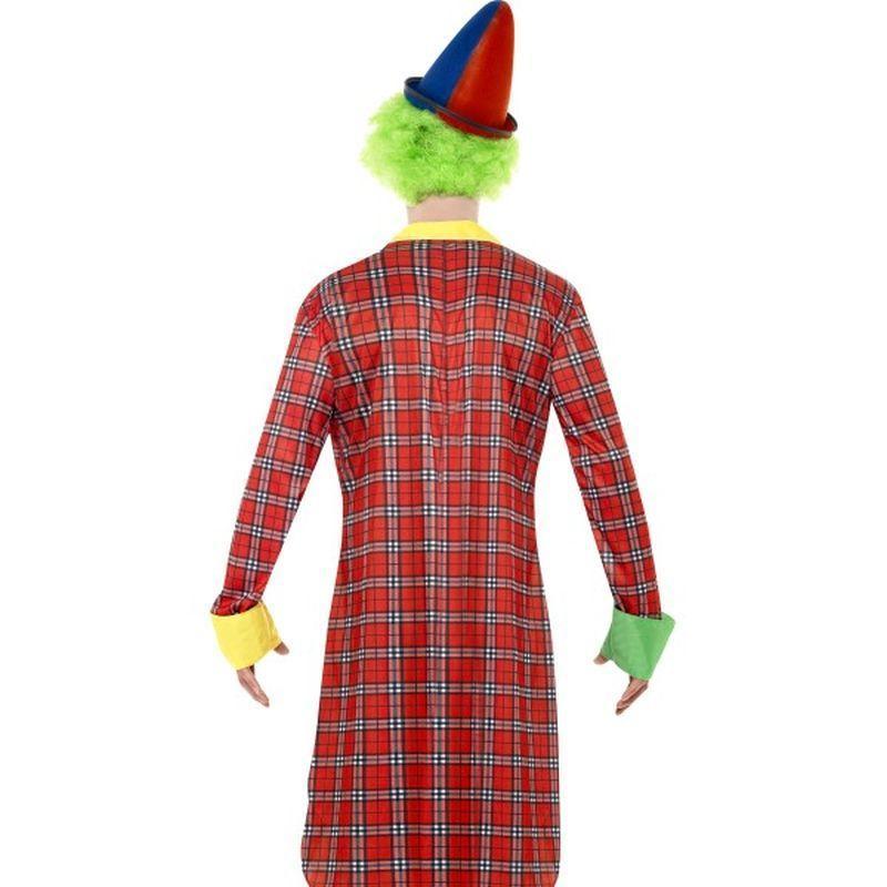 La Circus Deluxe Clown Costume Adult Red Green Yellow