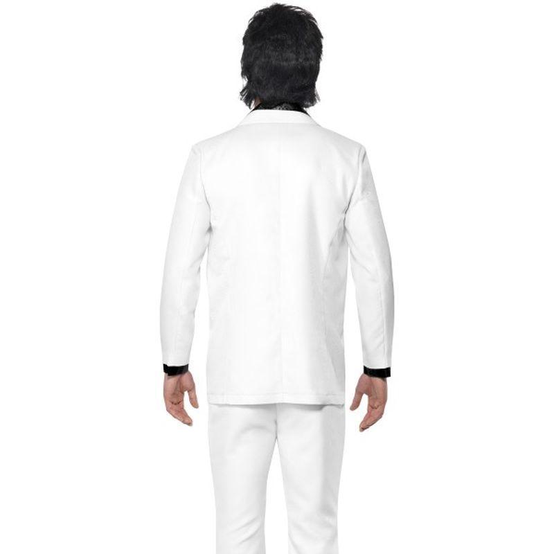 1970s Suit Costume Adult White Mens -2