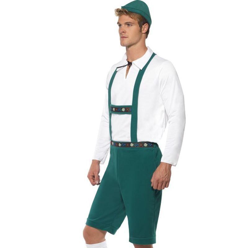 Oktoberfest Costume Adult Green White Mens