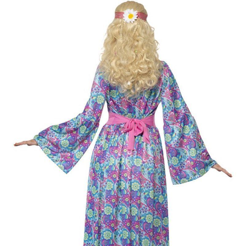 Flower Child Costume Adult Blue Pink Womens