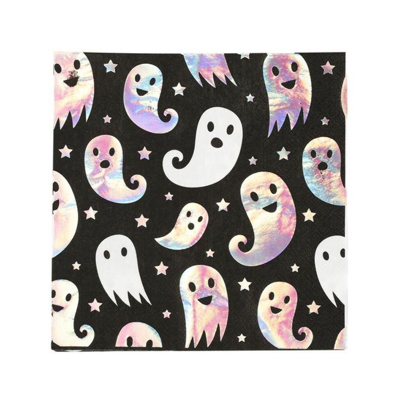 Ghost Tableware Party Napkins X8 Unisex