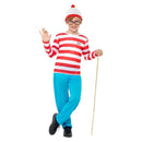 Wheres Wally? Costume Kids Black
