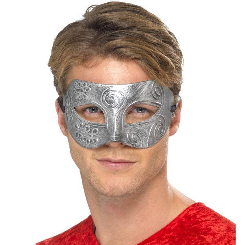 Metallic Warrior Colombina Eyemask - One Size