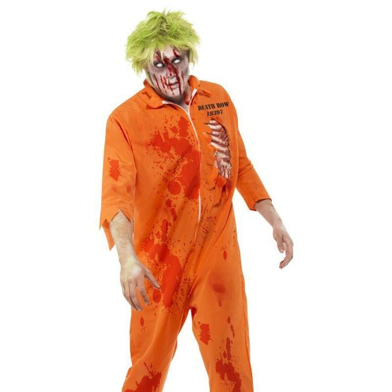 Zombie Death Row Inmate - Medium Mens Orange